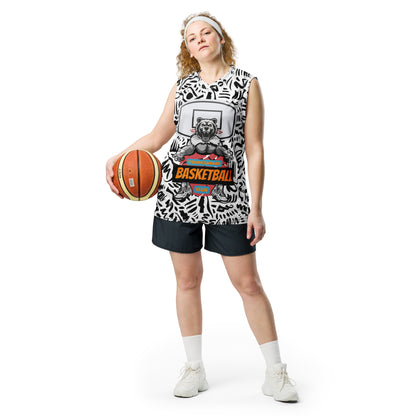 Young Savage Basketball Club - Recycled unisex basketball jersey