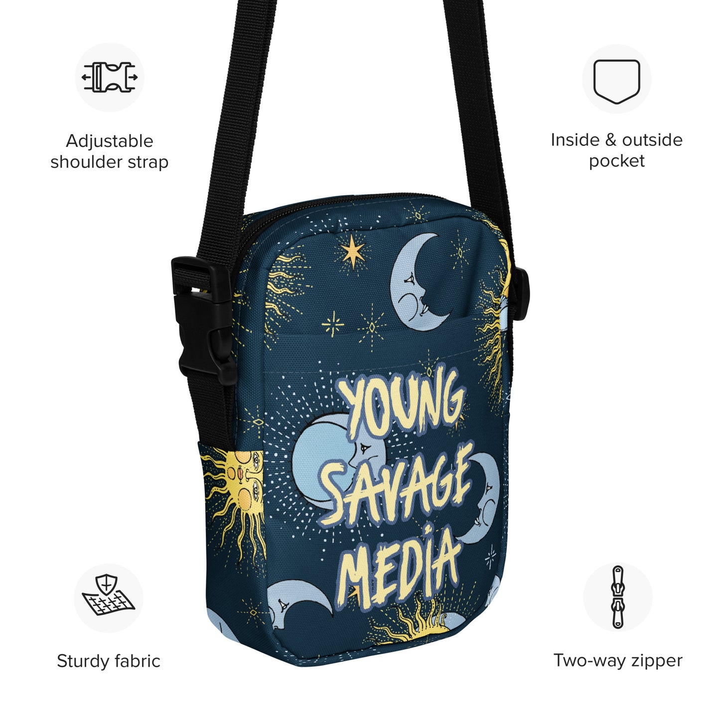 Young Savage Media - Utility crossbody bag