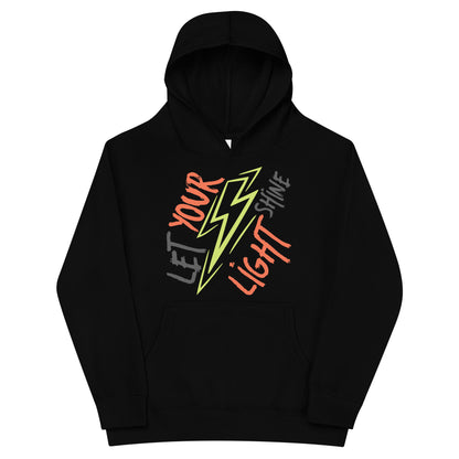 Let Your Light Shine - Kids fleece hoodie