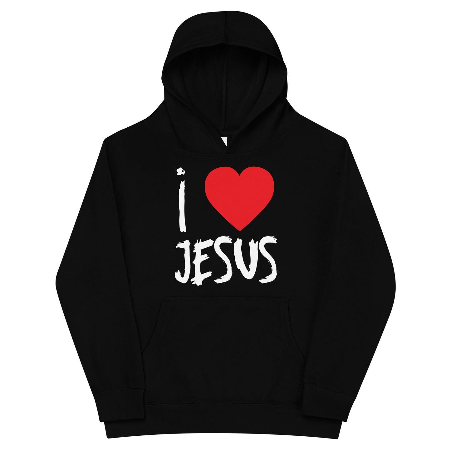 I Love Jesus - Kids fleece hoodie