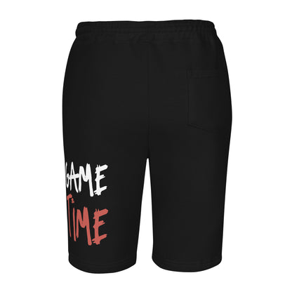 Game Time - Fire Lion Basketball fleece shorts