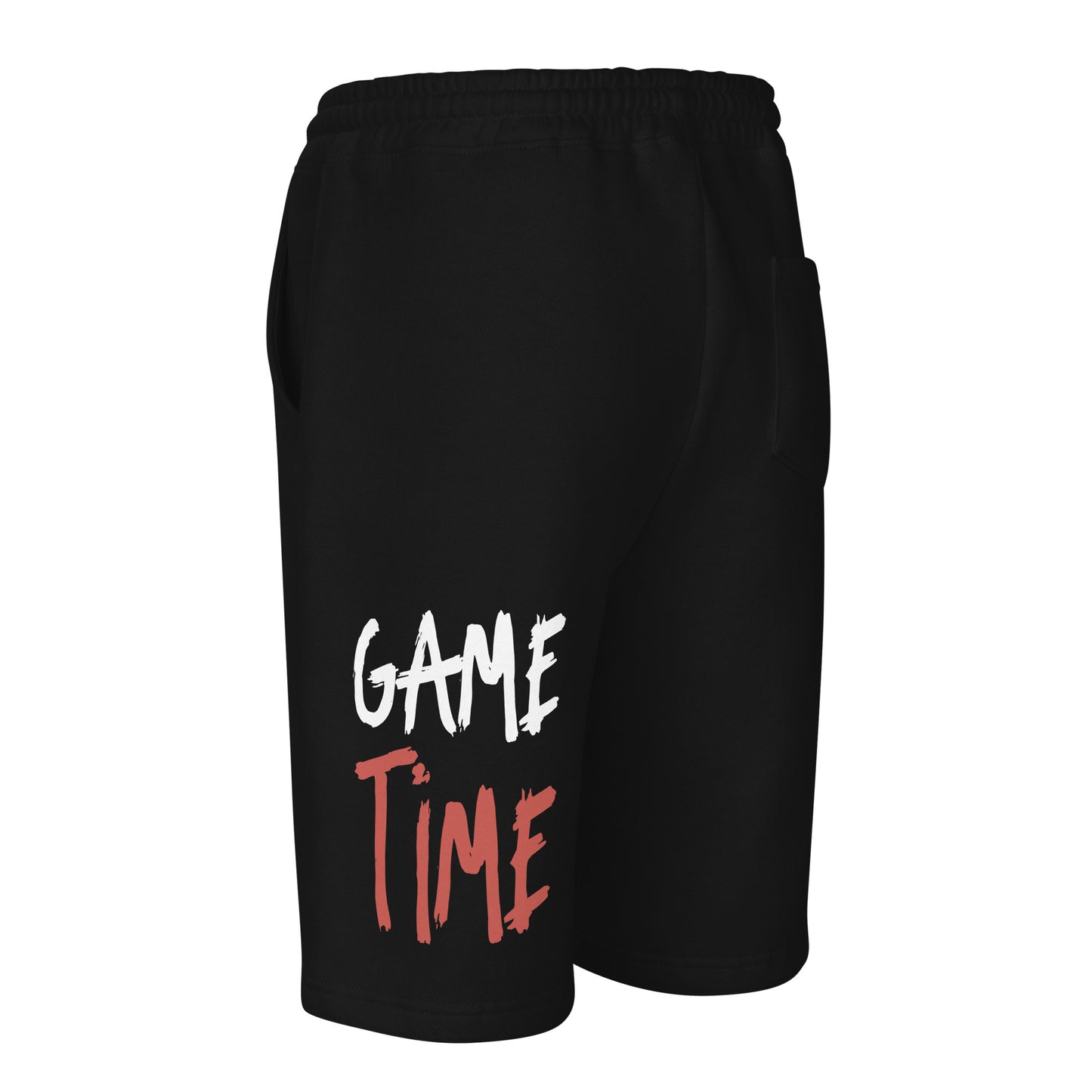 Game Time - Fire Lion Basketball fleece shorts