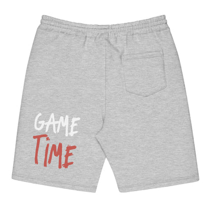 Game Time - Fire Lion Basketball fleece shorts
