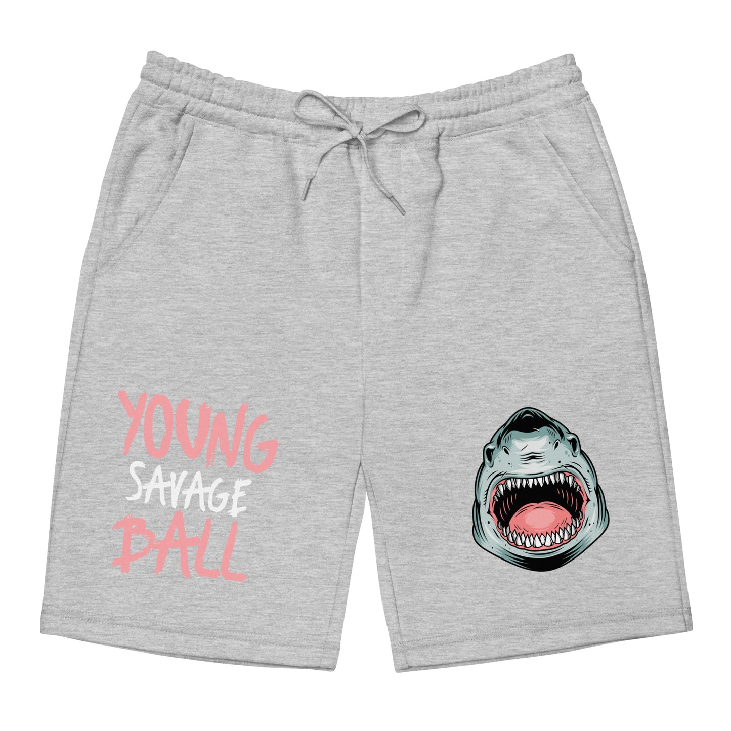 Game Time - Shark Basketball fleece shorts