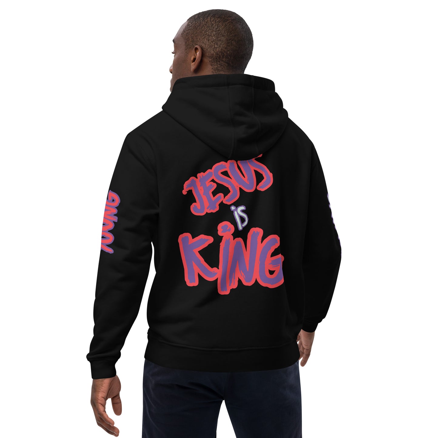 BRUH, He Walked on Water - Premium eco hoodie