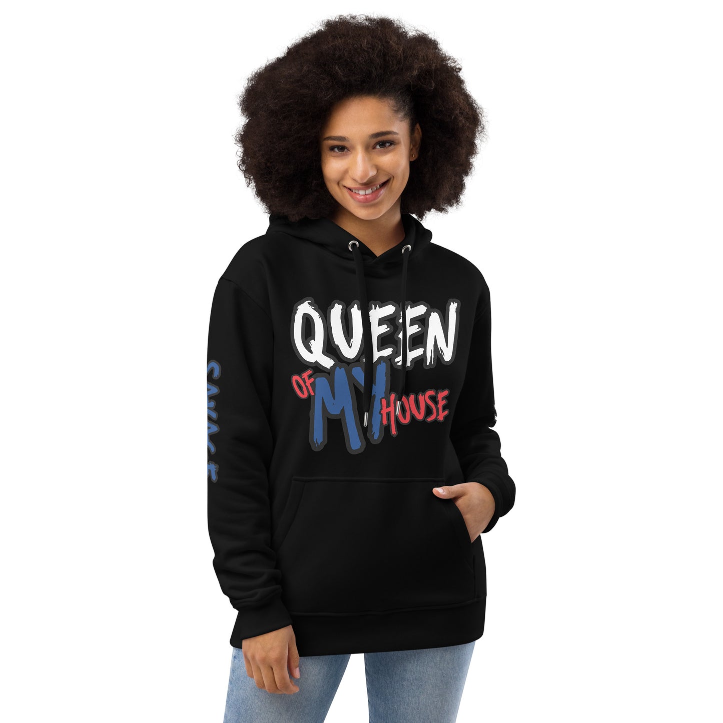 Queen Of My House - Premium eco hoodie