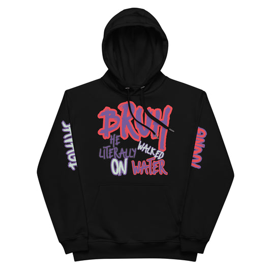 BRUH, He Walked on Water - Premium eco hoodie