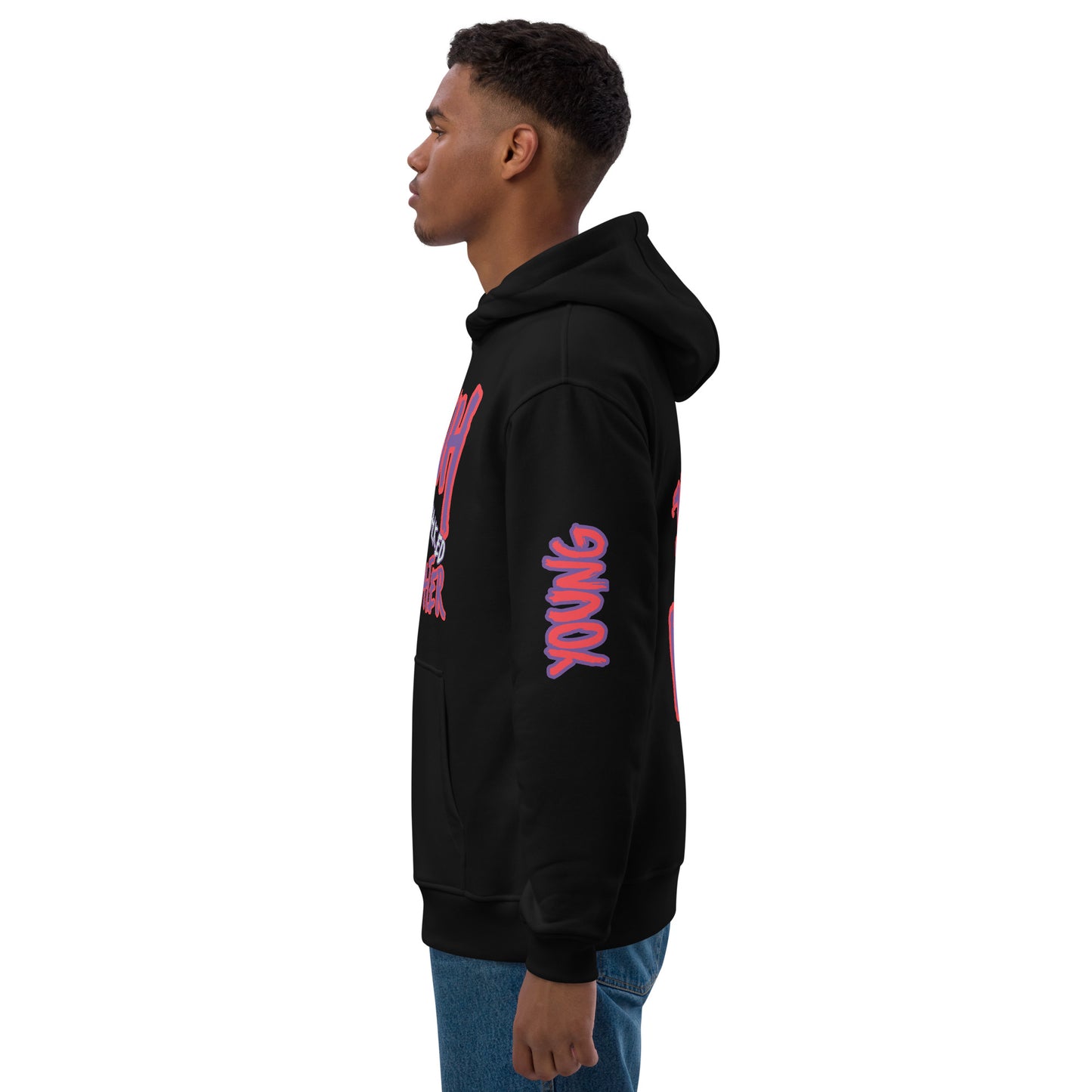 BRUH, He Walked on Water - Premium eco hoodie