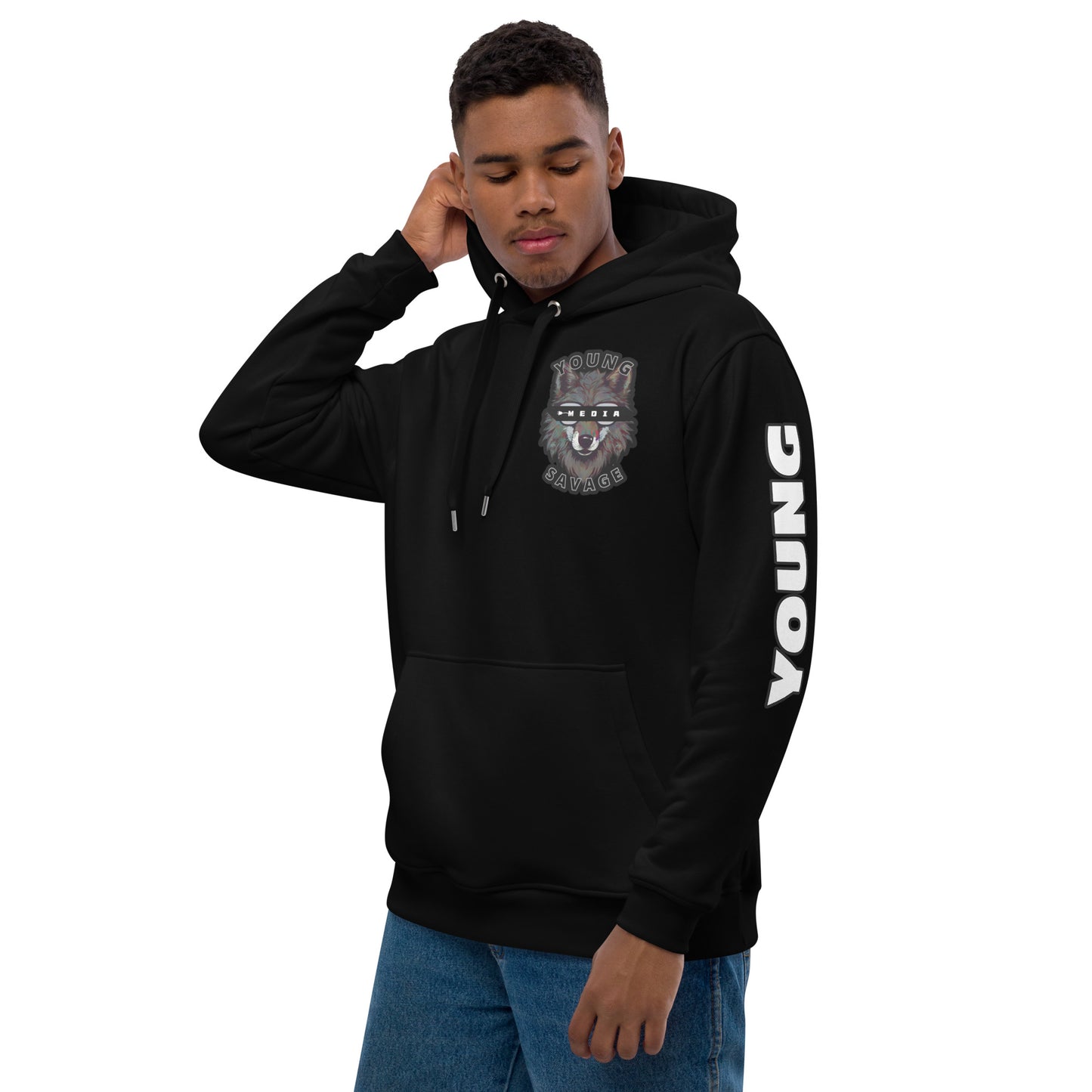 Young Savage Media - Premium eco hoodie