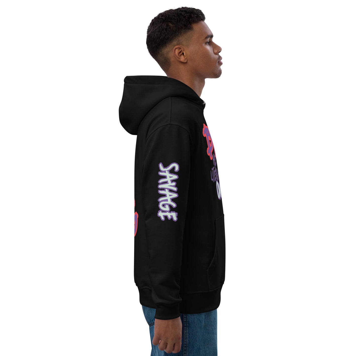 BRUH, He Walked on Water - Premium eco hoodie