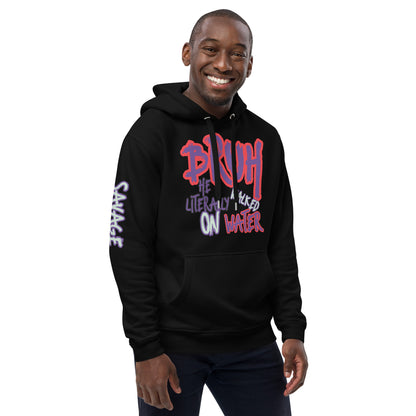 BRUH, He Walked on Water - Premium eco hoodie