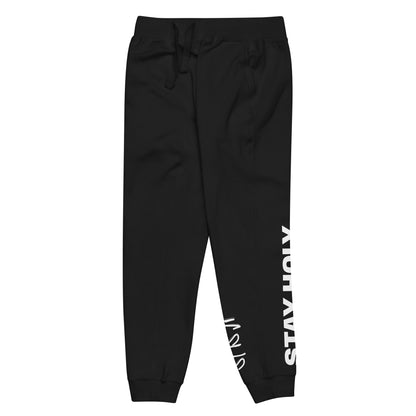 Jesus + Stay Holy - Unisex fleece sweatpants