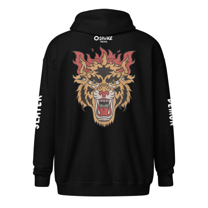 No Fear + Demon Slayer - Unisex heavy blend zip hoodie