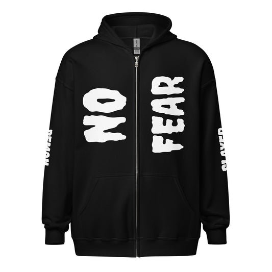 No Fear + Demon Slayer - Unisex heavy blend zip hoodie