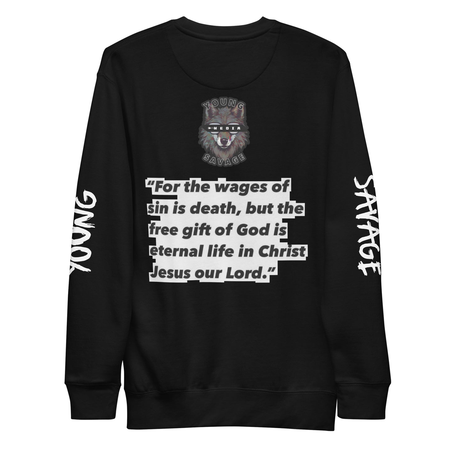 Saved By His Blood - Unisex Premium Sweatshirt