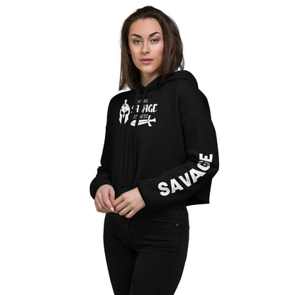 Young Savage Fitness - Crop Hoodie