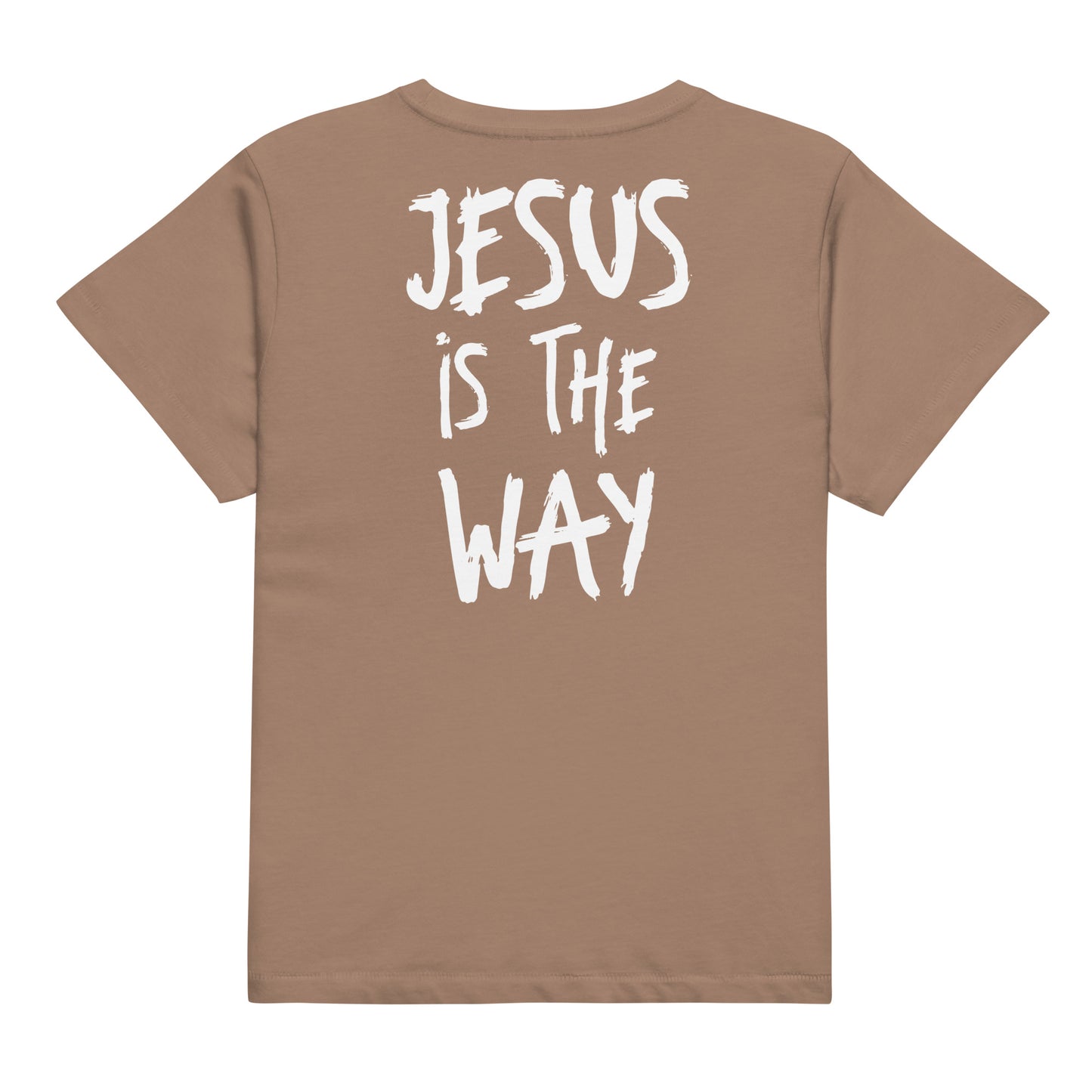 Be Free! Jesus Is The Way - Women’s high-waisted t-shirt