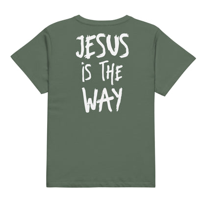 Be Free! Jesus Is The Way - Women’s high-waisted t-shirt